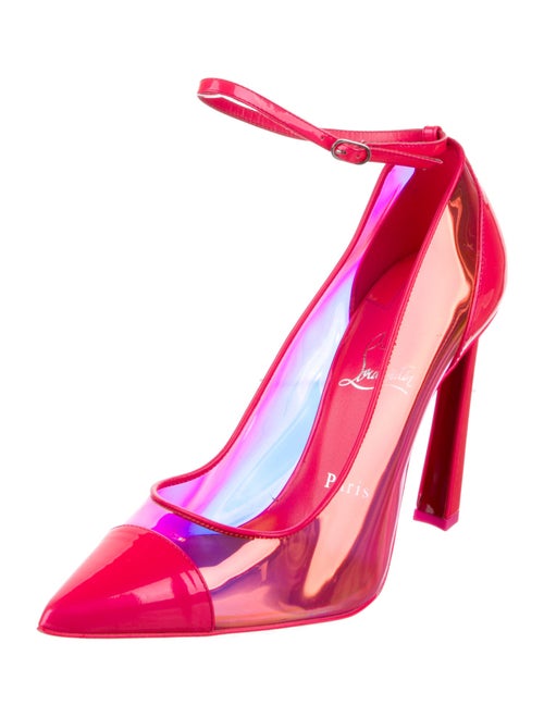 Christian Louboutin Spike Accents PVC Pumps