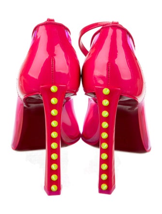 Christian Louboutin Spike Accents PVC Pumps