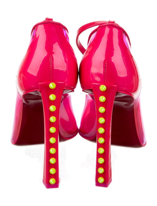 Christian Louboutin Spike Accents PVC Pumps
