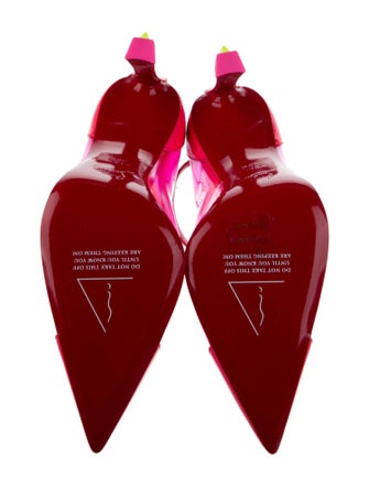 Christian Louboutin Spike Accents PVC Pumps