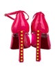 Christian Louboutin PVC Studded Accents Pumps
