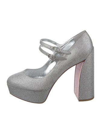 Christian Louboutin Glitter Pumps