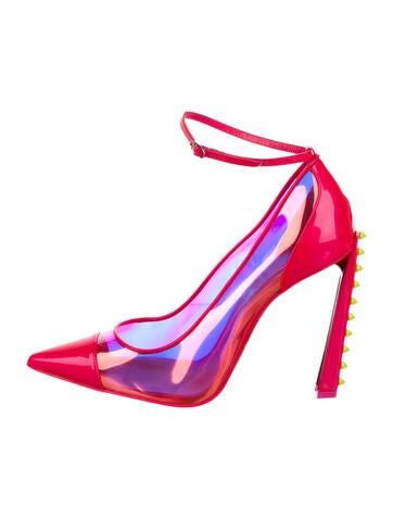Christian Louboutin Pumps Spike Accents PVC IT 37 | 7