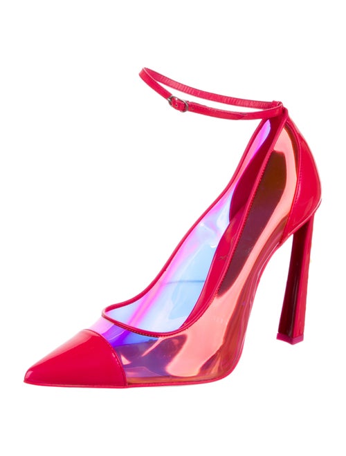 Christian Louboutin Spike Accents PVC Pumps
