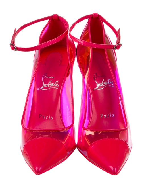 Christian Louboutin Spike Accents PVC Pumps