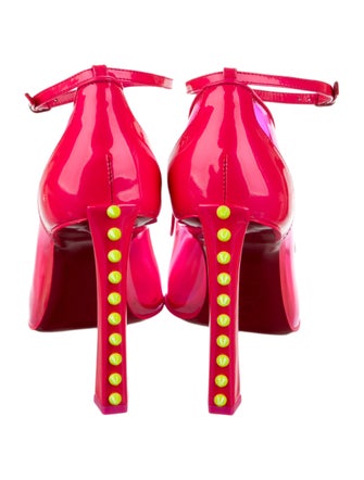 Christian Louboutin Spike Accents PVC Pumps