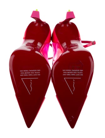 Christian Louboutin Spike Accents PVC Pumps