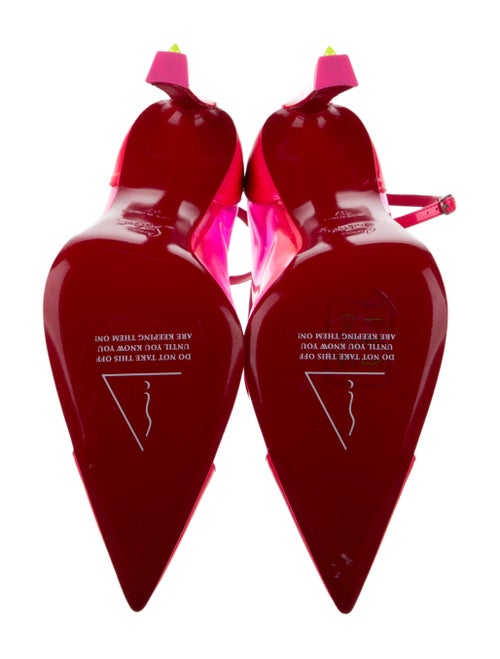 Christian Louboutin Spike Accents PVC Pumps
