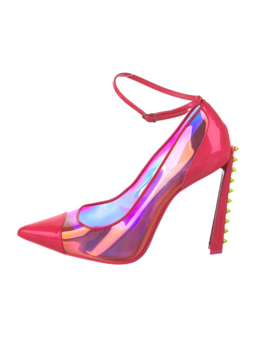 Christian Louboutin Spike Accents PVC Pumps