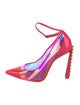 Christian Louboutin Spike Accents PVC Pumps