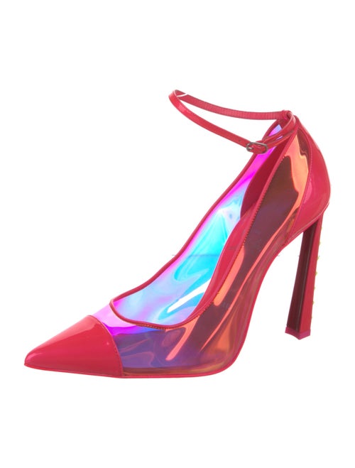 Christian Louboutin Spike Accents PVC Pumps