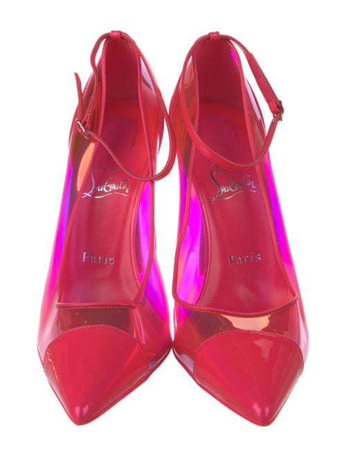 Christian Louboutin Spike Accents PVC Pumps