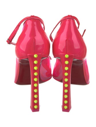 Christian Louboutin Spike Accents PVC Pumps