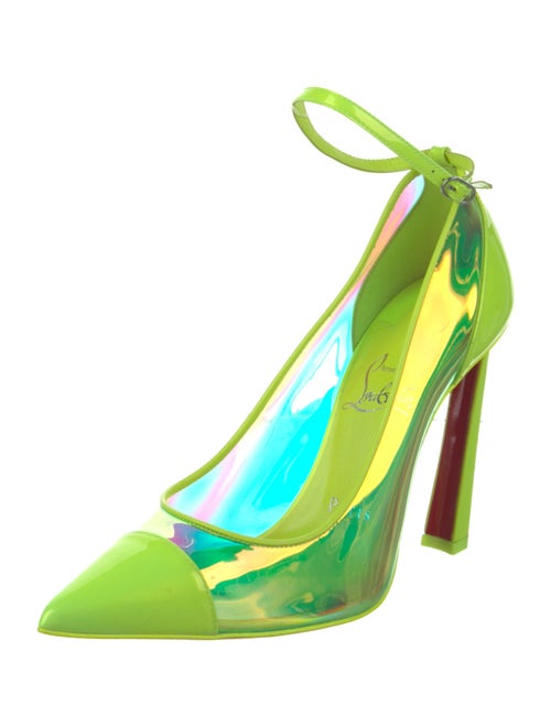 Christian Louboutin Spike Accents PVC Pumps