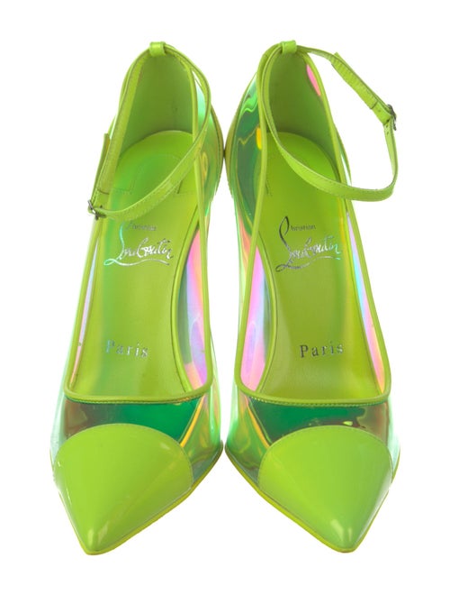 Christian Louboutin Spike Accents PVC Pumps