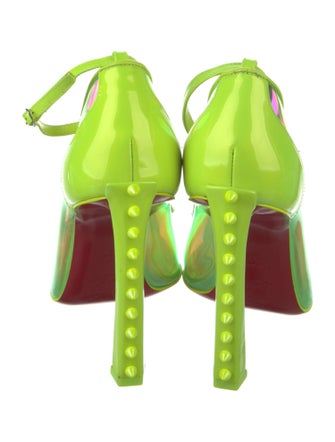 Christian Louboutin Spike Accents PVC Pumps