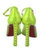 Christian Louboutin Spike Accents PVC Pumps