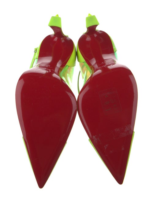 Christian Louboutin Spike Accents PVC Pumps