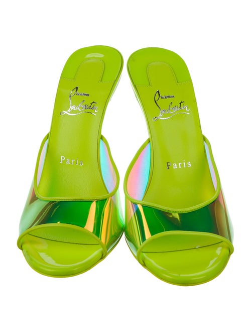 Christian Louboutin PVC Slides