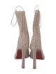 Christian Louboutin Leather Lasercut Accents Pumps