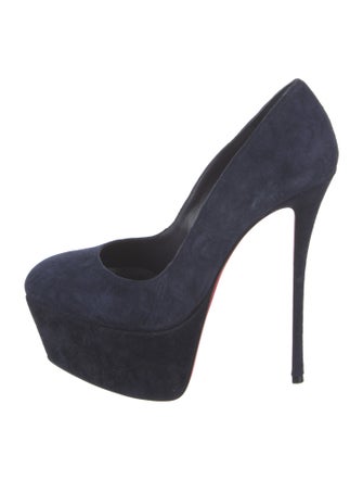 Christian Louboutin Suede Pumps