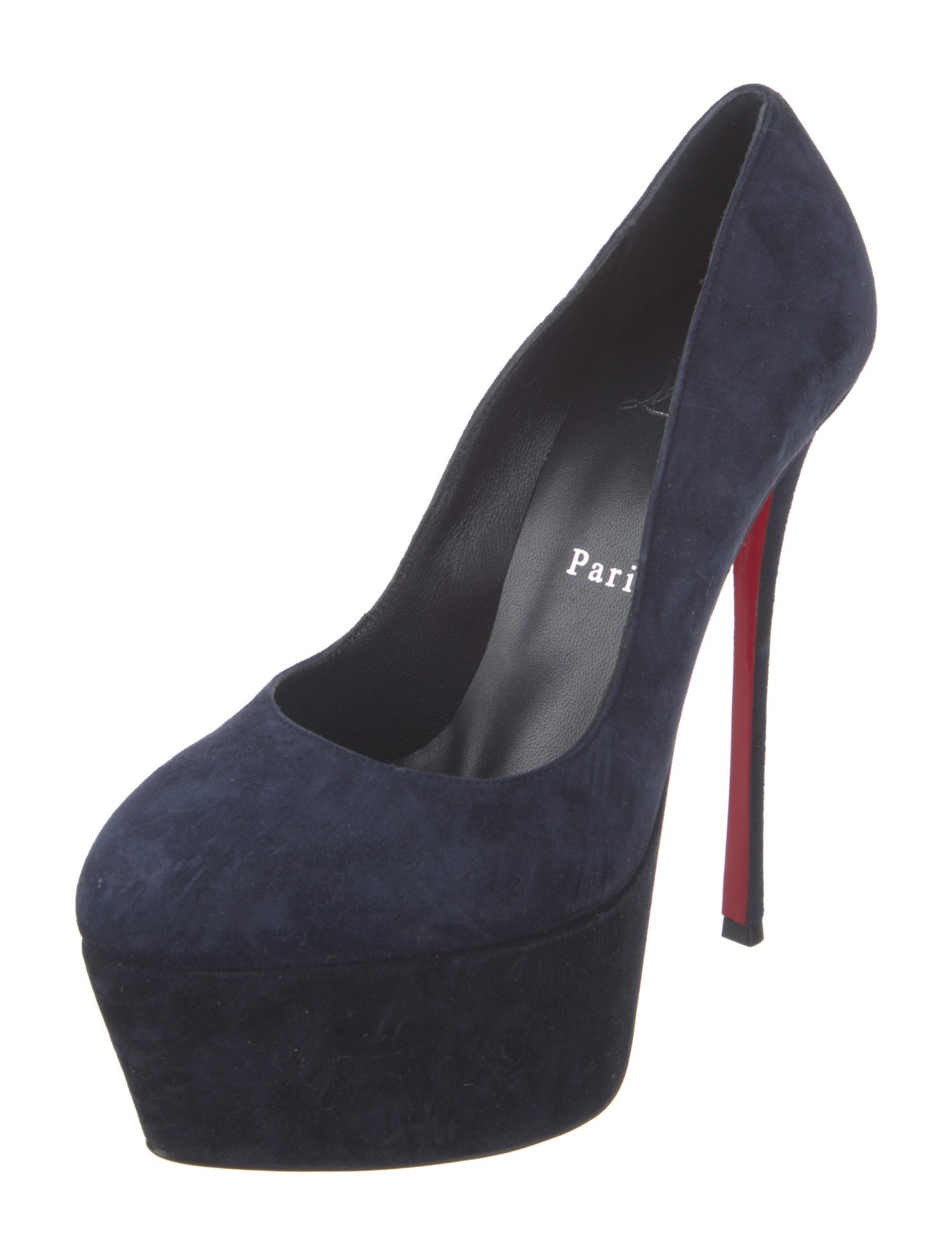 Christian Louboutin Suede Pumps