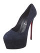 Christian Louboutin Suede Pumps