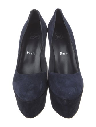 Christian Louboutin Suede Pumps