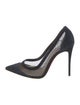 Christian Louboutin Mesh Mesh Accents Pumps