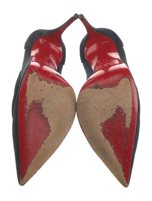 Christian Louboutin Mesh Mesh Accents Pumps