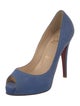 Christian Louboutin Suede Pumps