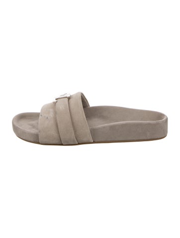 Christian Louboutin Sandals Suede Slides EU 45 | 12