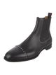 Christian Louboutin Spike Accents Leather Chelsea Boots