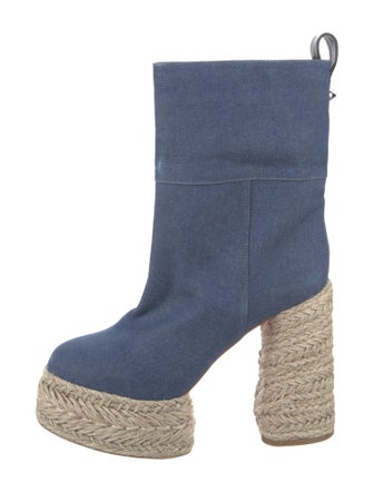 Christian Louboutin Denim Boots