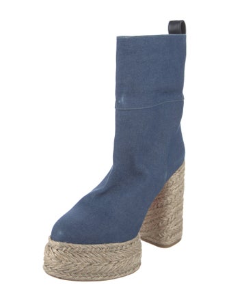 Christian Louboutin Denim Boots