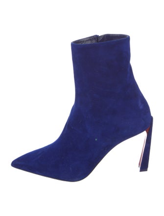 Christian Louboutin Suede Sock Boots