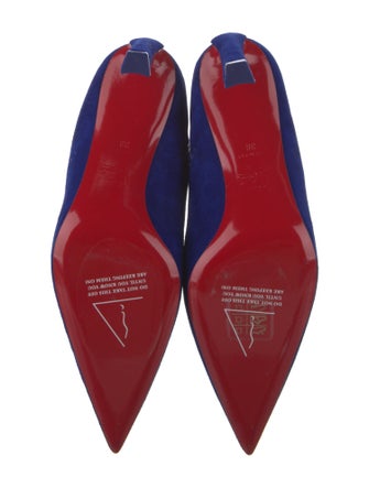 Christian Louboutin Suede Sock Boots