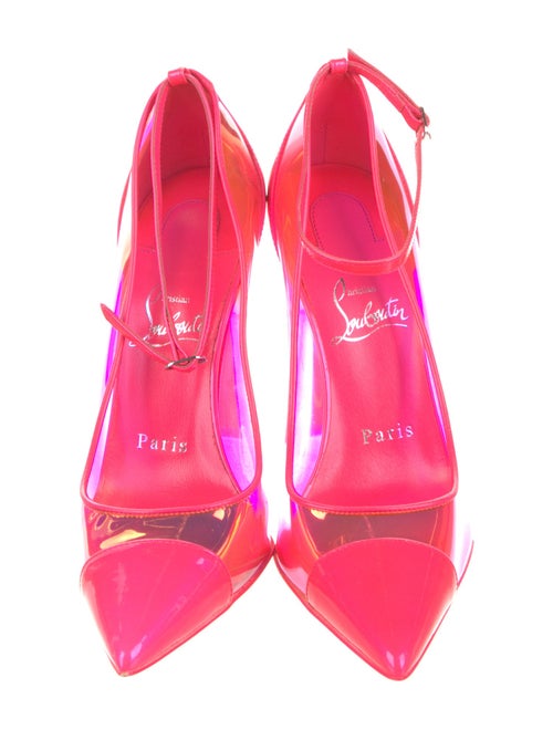 Christian Louboutin Spike Accents PVC Pumps