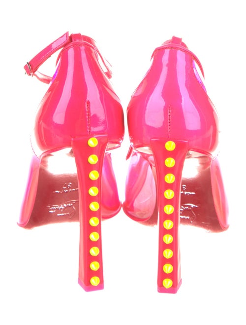 Christian Louboutin Spike Accents PVC Pumps