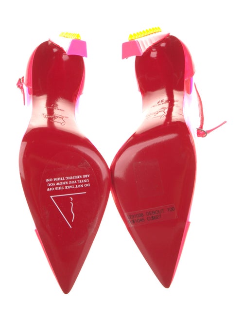 Christian Louboutin Spike Accents PVC Pumps