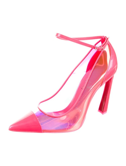 Christian Louboutin Spike Accents PVC Pumps