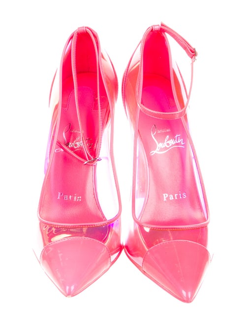 Christian Louboutin Spike Accents PVC Pumps