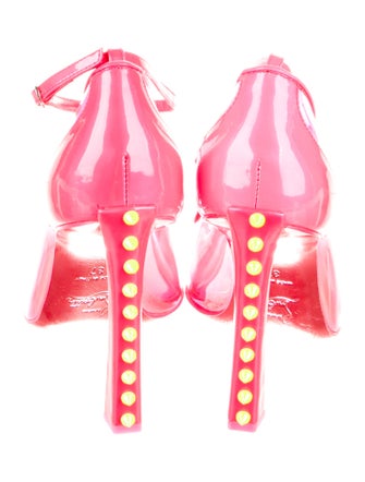 Christian Louboutin Spike Accents PVC Pumps