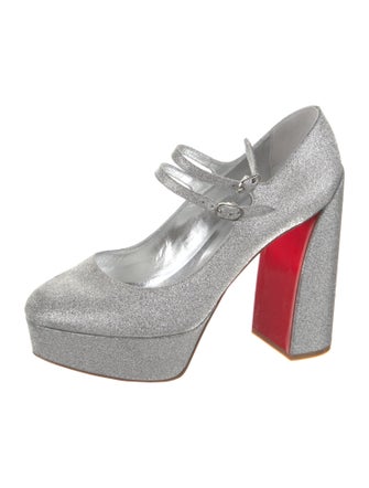 Christian Louboutin Glitter Pumps