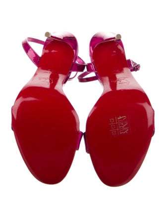 Christian Louboutin Patent Leather Sandals
