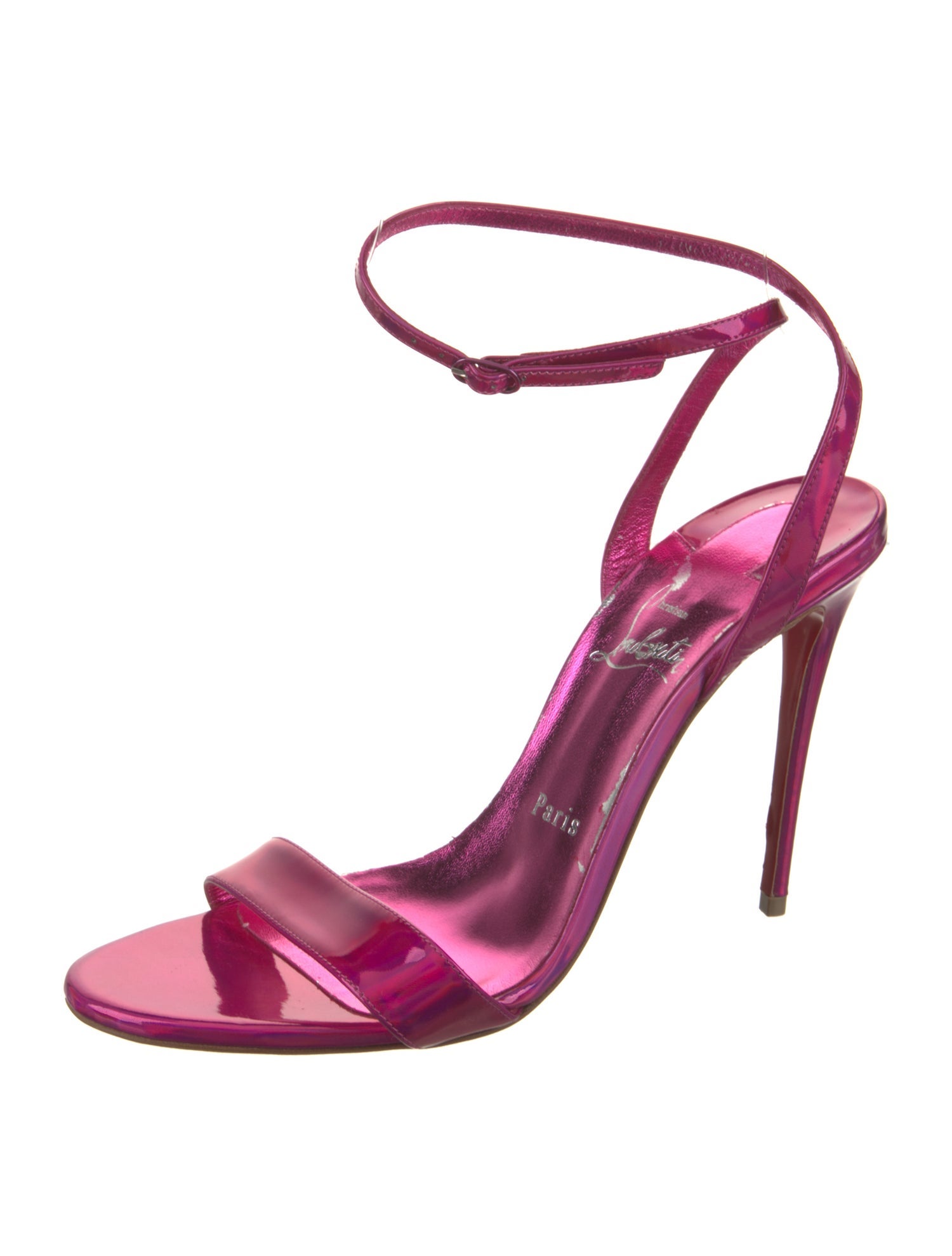 Christian Louboutin Patent Leather Sandals