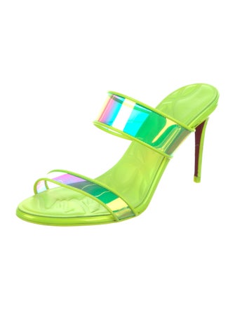 Christian Louboutin PVC Slides