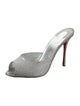 Christian Louboutin Glitter Slides