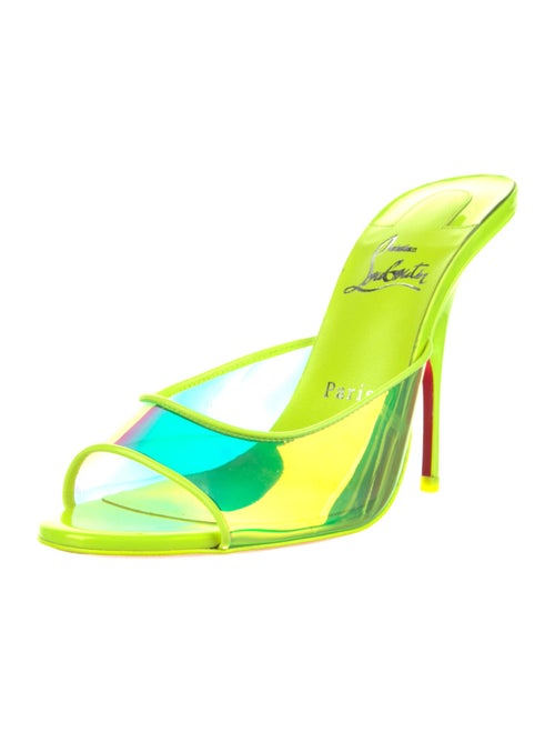 Christian Louboutin Patent Leather Slides