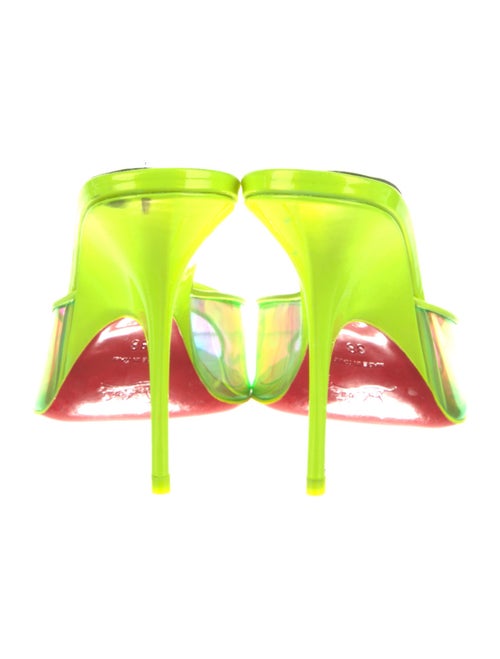 Christian Louboutin Patent Leather Slides